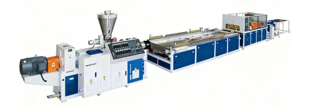 PVC/PVC WPC door board extrusion line