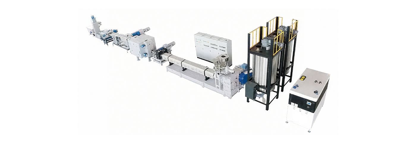 PET Single Screw Pelletizing Machine