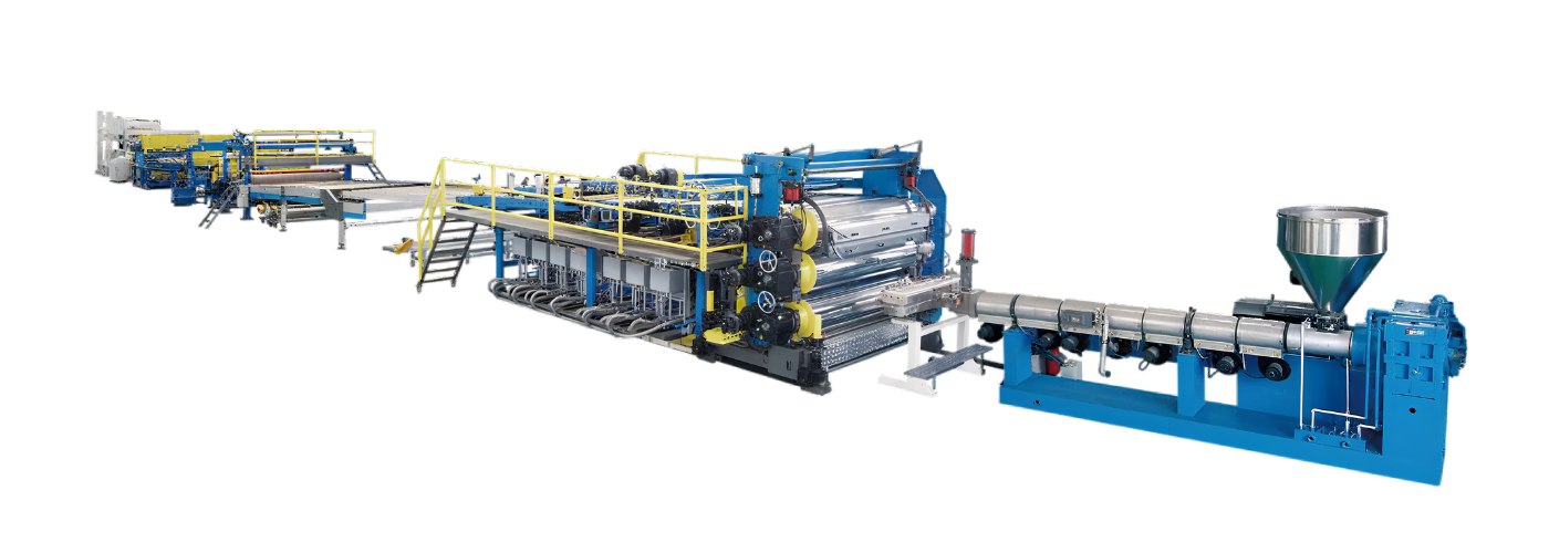 PP, PE, ABS Thick Plate Extrusion Line