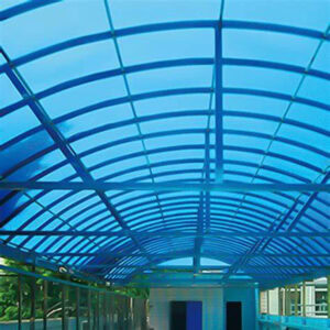 PP, PE Plastic Hollow Cross Section Plate Extrusion Line