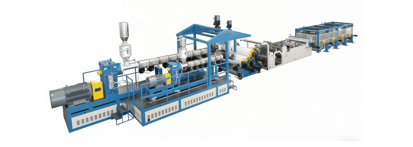 PP, PS Environmental Sheet Extrusion Line
