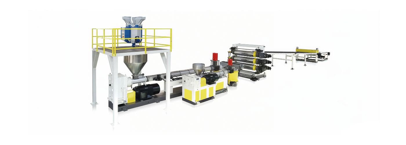 PVC Automotive Interior / Automotive Foot Mat Extrusion Line