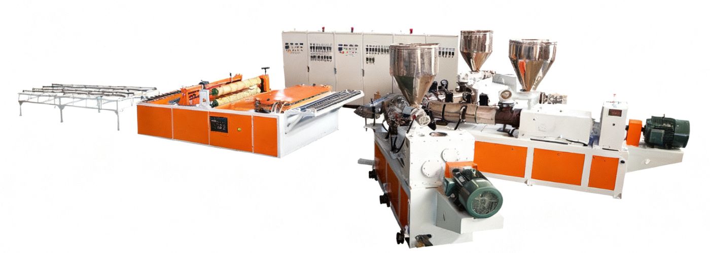 PVC Step-roofing Extrusion Line