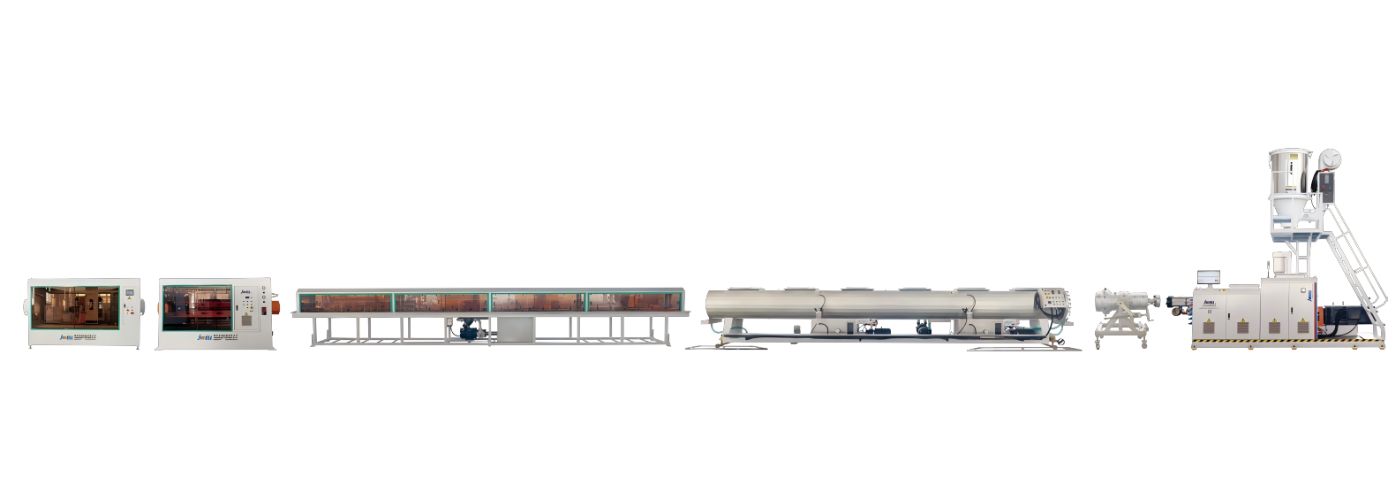 High-speed Energy-saving HDPE Solid Wall Pipe Extrusion Line