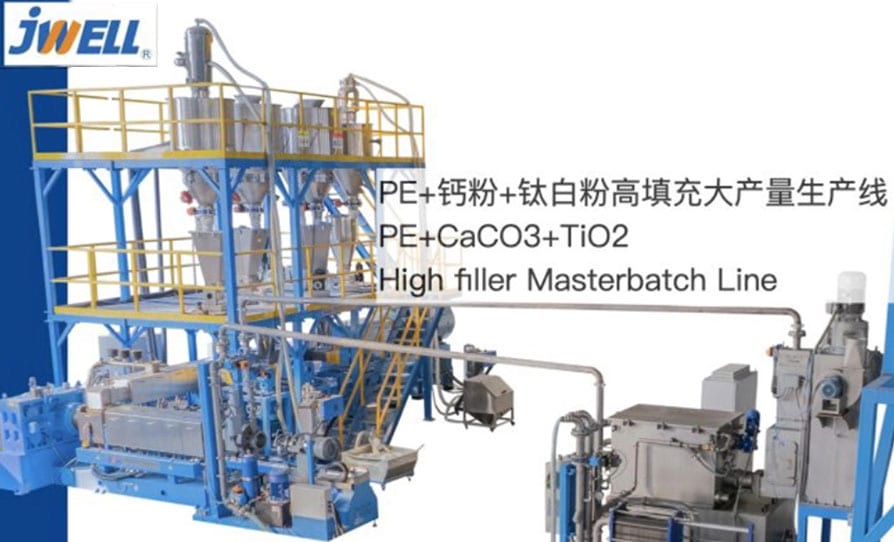 High Quality Filler and Additive Masterbatch Extrusion Machine Project
