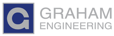 Graham Engineering logo with a blue and grey G emblem, featured in the top 10 plastic extruder manufacturers
