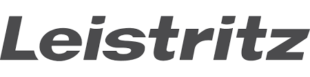 Leistritz logo in dark grey italic lettering, featured among the top 10 plastic extruder manufacturers