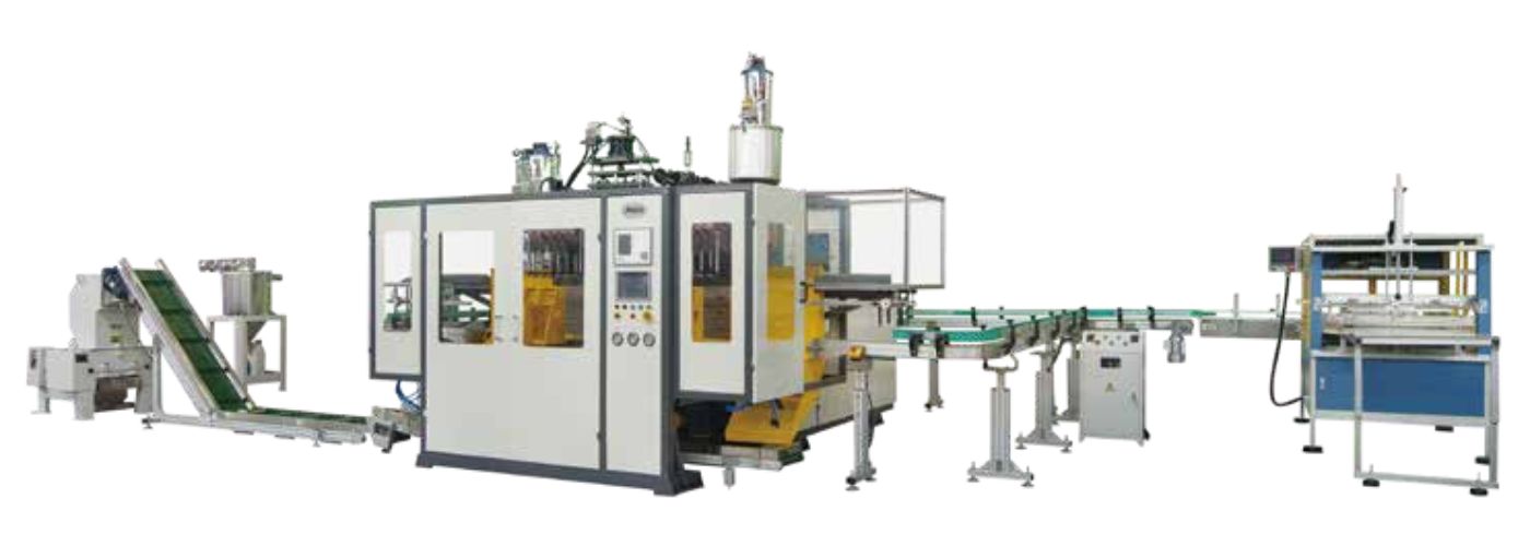 Jwell JWZ-BM02D/05D/12D/20D Double-Station Blow Molding Machine