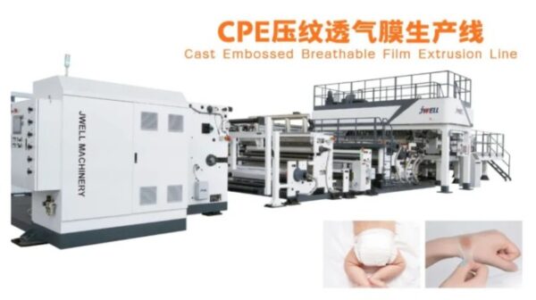 Cast Embossed Breathable Film Extrusion Line