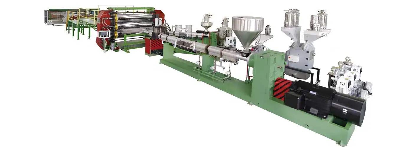 Jwell HDPE Automotive Liner Composite Production Line (2)