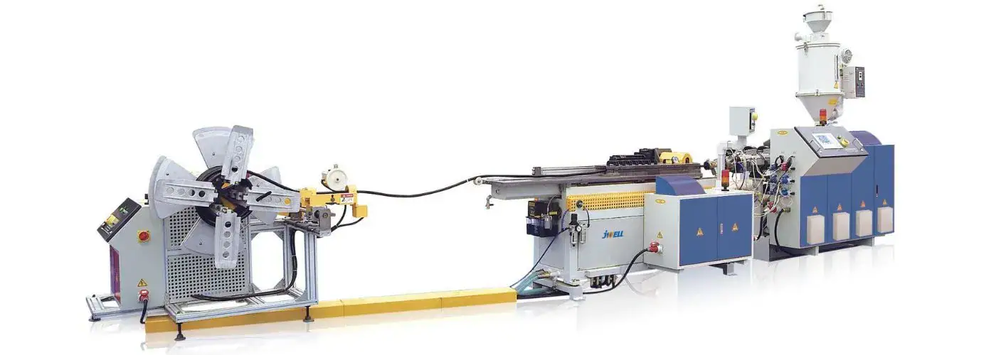 Jwell PA PP PE Small-Diameter Single-Wall Corrugated Pipe Production Line