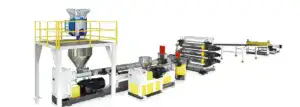Jwell TPE TPO PVC Automotive Interior Floor Mat Lamination Production Line