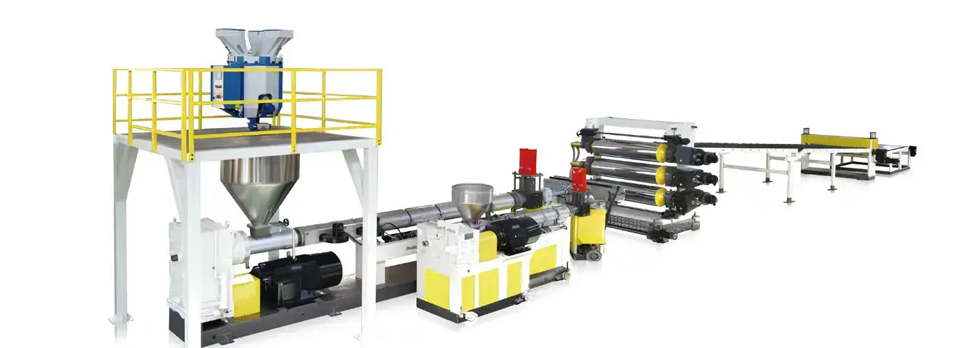 Jwell TPE TPO PVC Automotive Interior Floor Mat Lamination Production Line