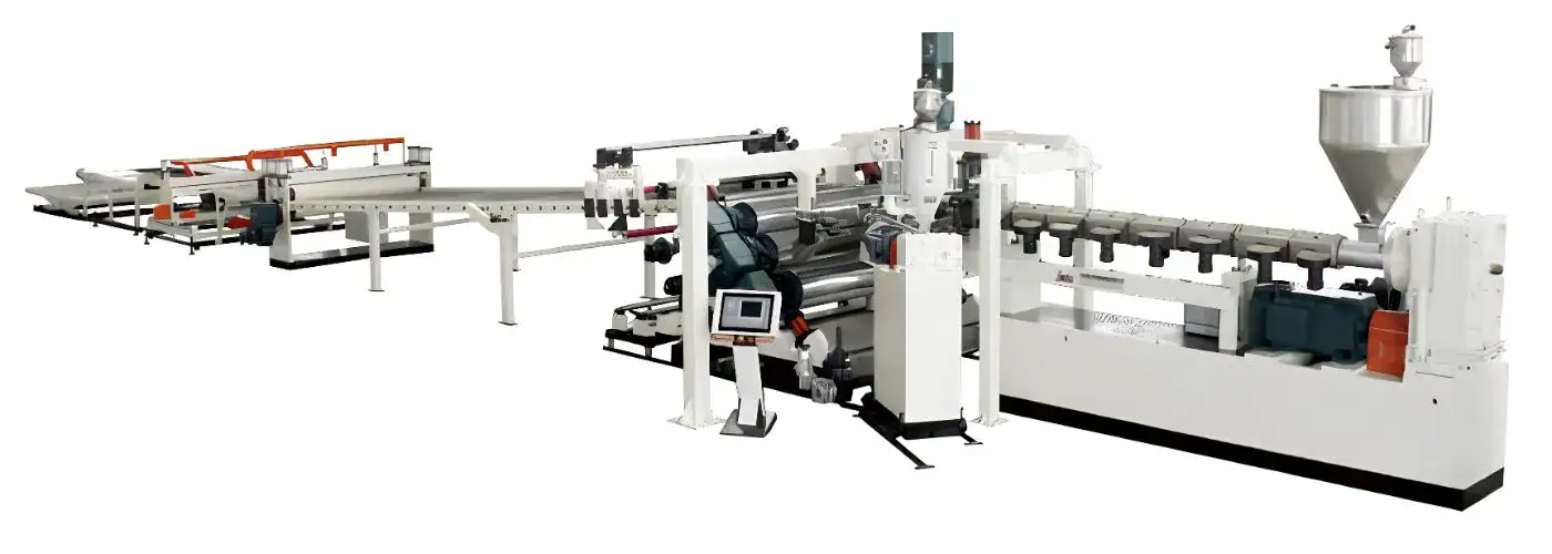 Jwell TPU / ABS Automotive Interior Composite Sheet Production Line