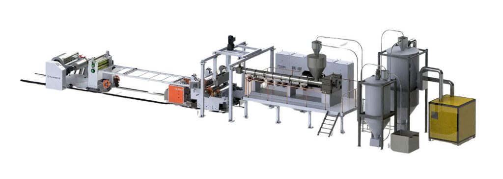 APET, PETG, CPET, PLA Sheet Extrusion Line