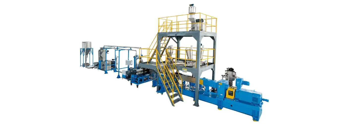 Jwell Eco-Friendly Grafting & Chain Extension Pelletizing Line