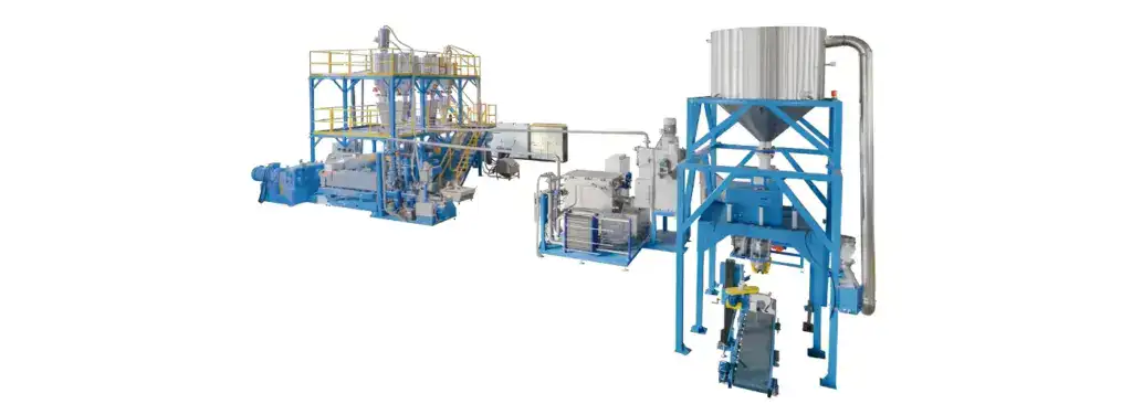 Jwell High-Capacity High-Filler Pelletizing Production Line