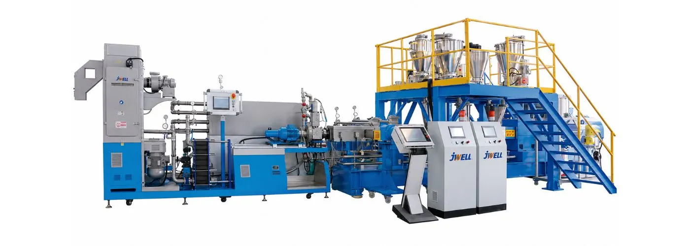 Jwell Thermoplastic Elastomer (TPE) Compounding and Pelletizing Line