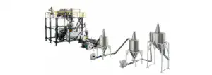 Linha Jwell de composição e granulação WPC madeira-plástico