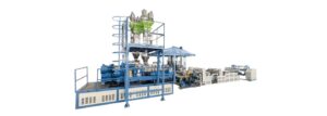 Twin Screw Dyer-free Vented PET, PLA Sheet Extrusion Line