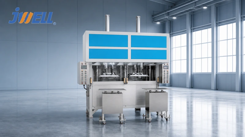 Jwell Semi-Automatic Pulp Molding Industrial Packaging Production Equipment
