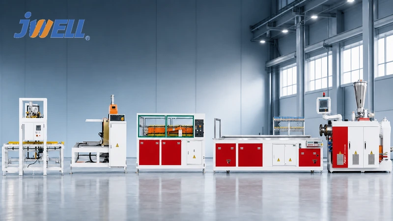 Jwell High Speed PVC Ceiling / PVC Wall Panel Extrusion Line