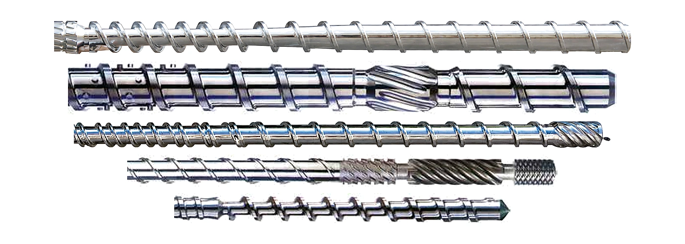 Single screw and barrel