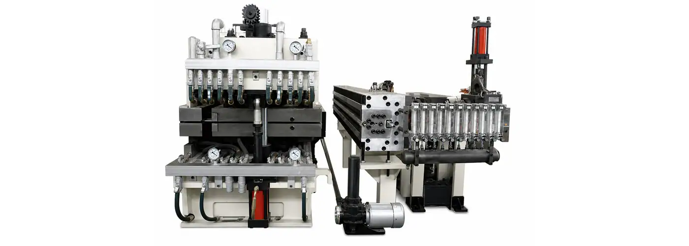 hollow grid sheet die and calibration assembly for PC PP and PE panels