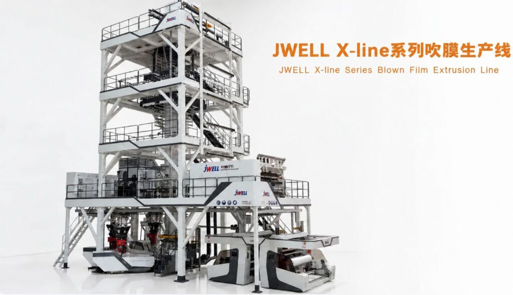 JWELL X-line blown film extrusion lines